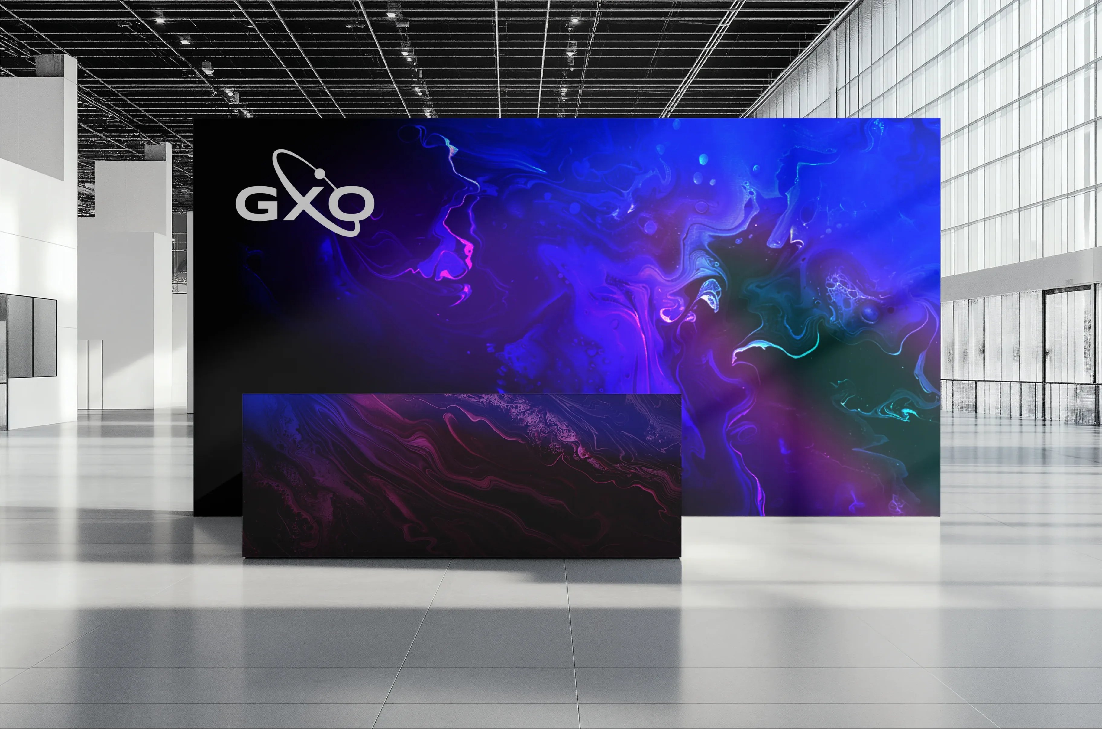 GXO brand installation