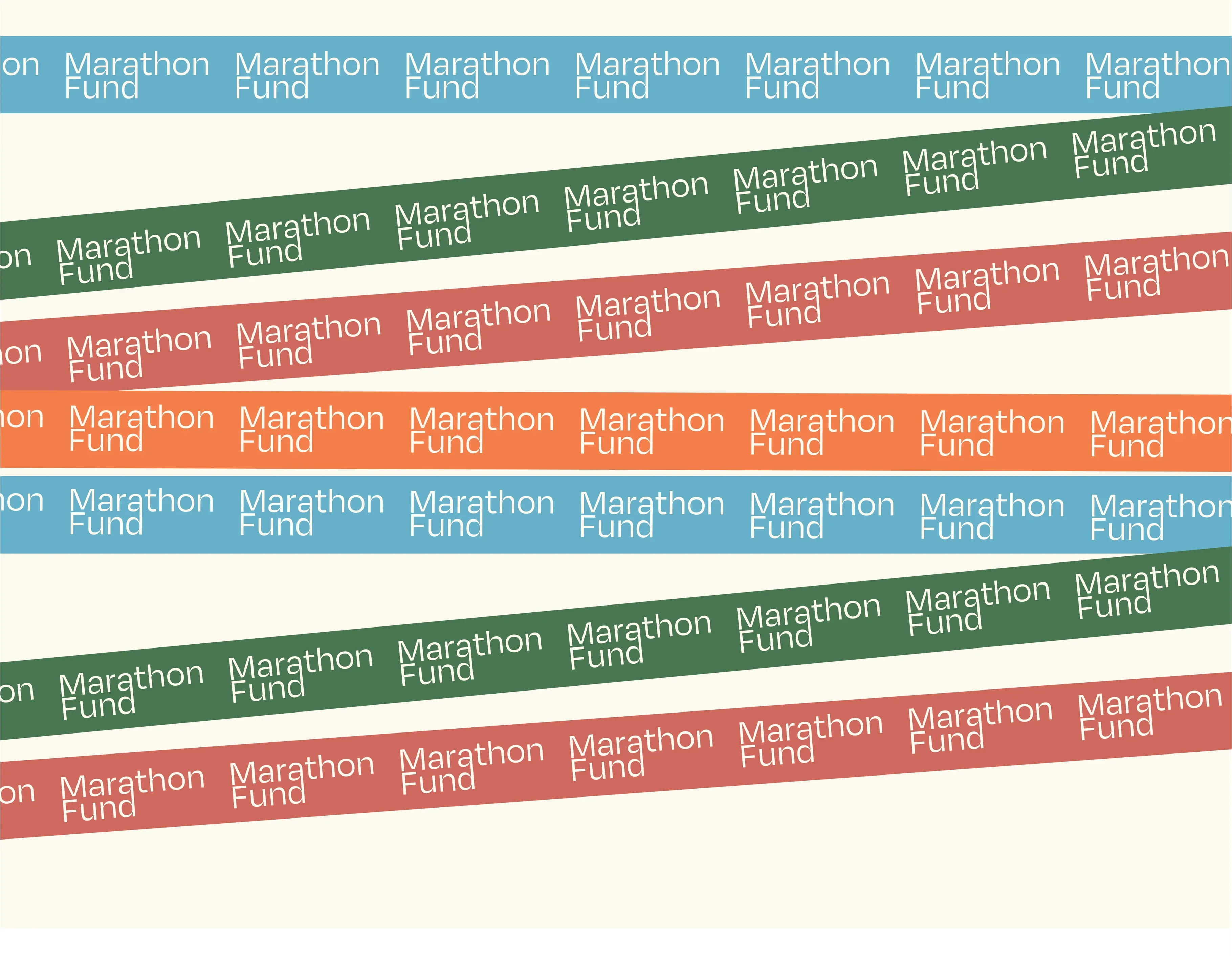 Marathon Fund wordmark pattern