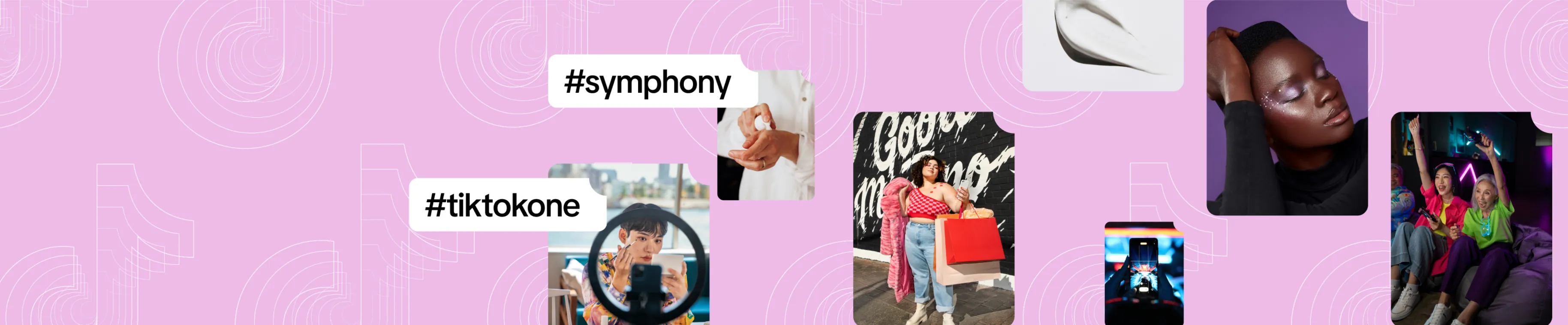 TikTok campaign moodboard