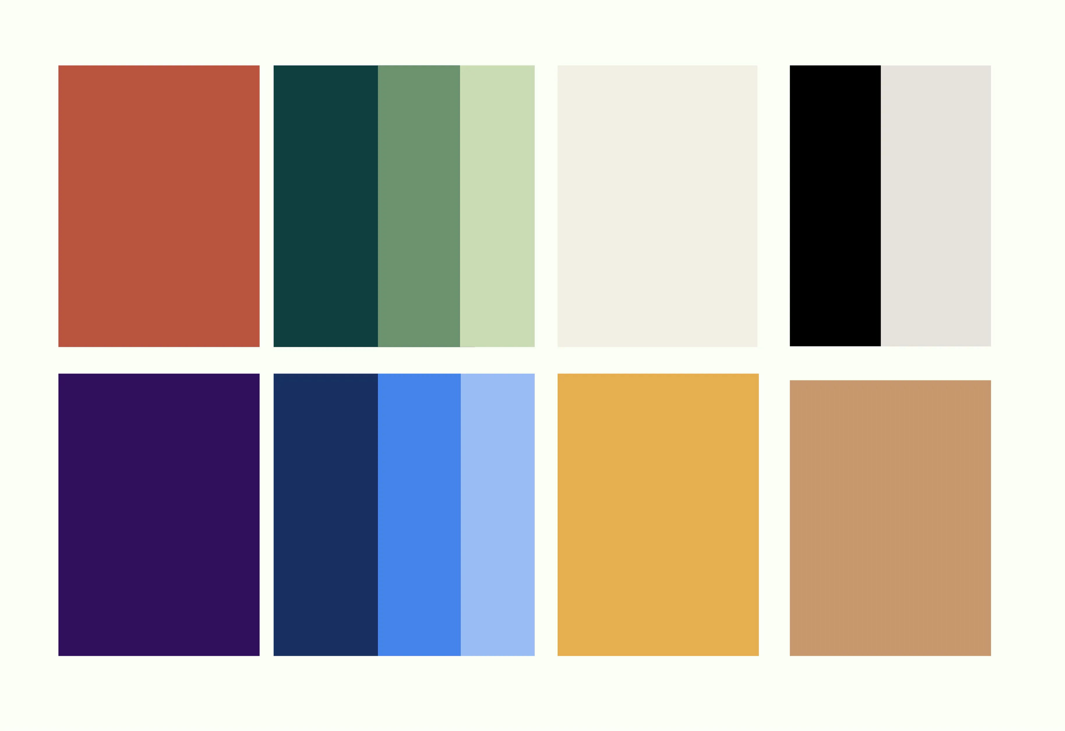 Wealth Foundation Solutions brand color palette