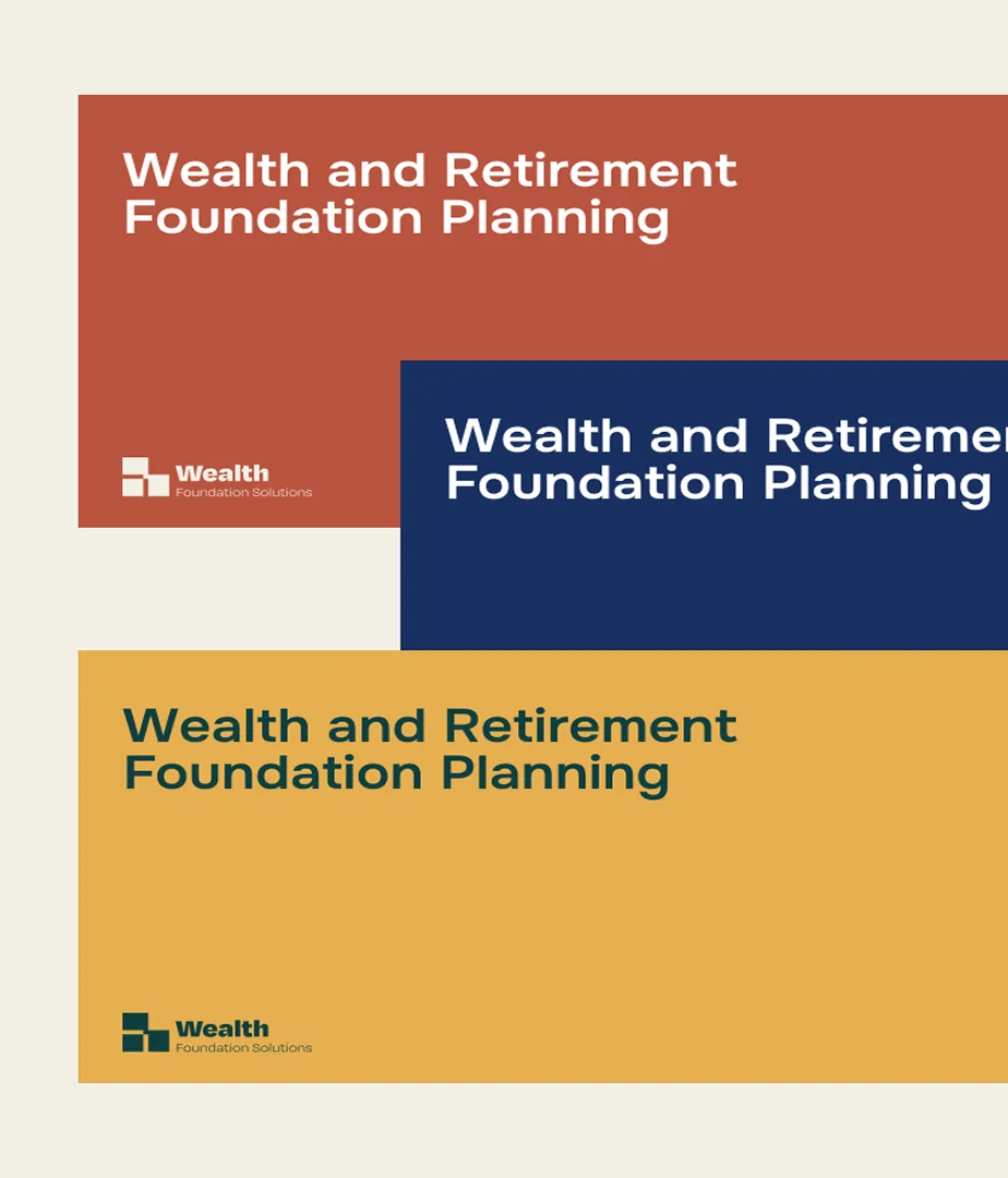 Wealth Foundation Solutions brand imagery